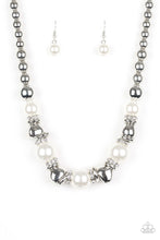 Load image into Gallery viewer, Paparazzi Accwssories - Hollywood Haute Spot - White (Pearls) Necklace
