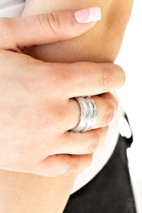 Paparazzi Accessories  - Rise And Shine - Silver Ring