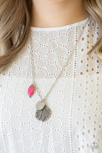 Paparazzi Accessories  - Free-Spirited Forager - Pink Necklace
