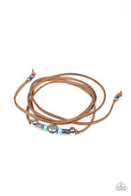 Load image into Gallery viewer, Paparazzi Accessories - Find Your Way - Turquoise (Blue) Bracelet
