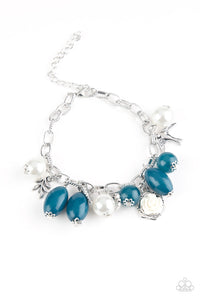 Paparazzi Accessories - Love Doves - Blue Bracelet