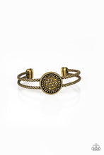 Load image into Gallery viewer, Paparazzi Accessories - Definitely Dazzling - Brass Bracelet

