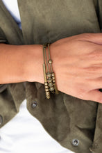 Load image into Gallery viewer, Paparazzi Accessories - Industrial Instincts - Brass Bracelet
