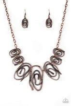 Load image into Gallery viewer, Paparazzi Accessories  - My Cave Is Your Cave - Copper Necklace
