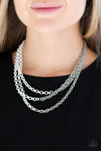 Load image into Gallery viewer, Paparazzi Accessories - Turn Up The Volume - White Necklace
