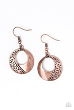 Load image into Gallery viewer, Paparazzi Accessories - East Side Excursionist - Copper Earrings
