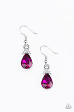 Load image into Gallery viewer, Paparazzi Accessories - 5th Avenue Firework - Pink Earrings
