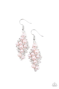 Paparazzi Accessories - Famous Fashion - Pink Earrings