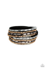 Load image into Gallery viewer, Paparazzi Accessories - This Time With Attitude - Black Bracelet
