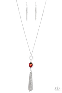 Paparazzi Accessories - Unstoppable Glamour - Red Necklace