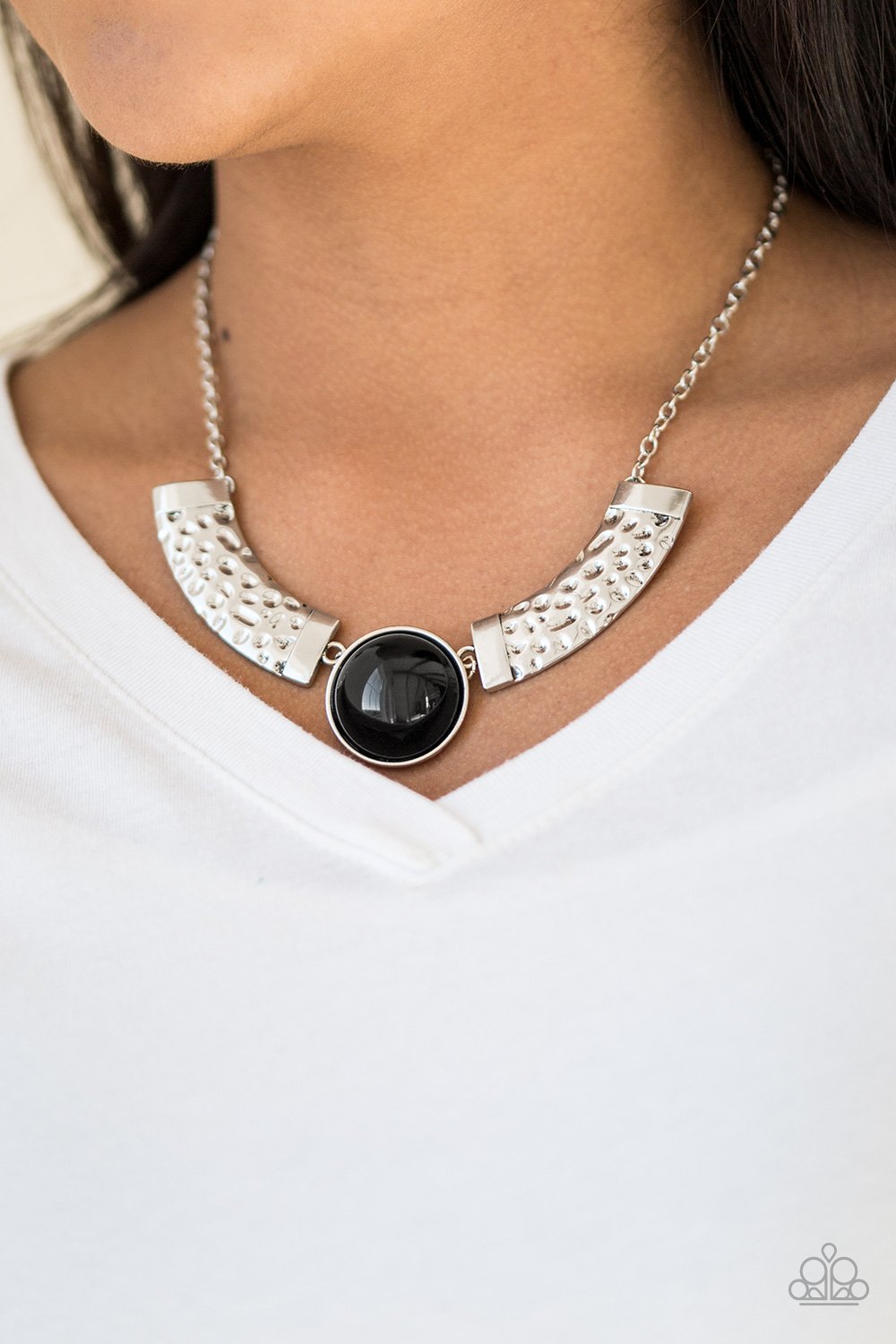 Paparazzi Accessories - Egyptian Spell - Black Necklace