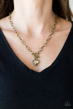 Load image into Gallery viewer, Paparazzi Accessories - Princeton Princess - Brass Necklace
