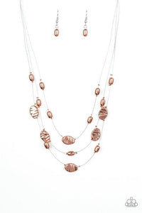 Paparazzi Accessories - Top Zen - Copper Necklace