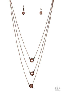 Paparazzi Accessories - A Love For Luster - Copper Necklace
