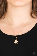 Load image into Gallery viewer, Paparazzi Accessories - Tell Me A Love Story - Gold Necklace
