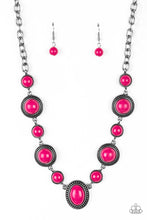 Load image into Gallery viewer, Paparazzi Accessories - Voyager Vibes - Pink Necklace

