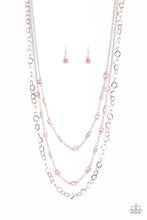 Load image into Gallery viewer, Paparazzi Accessories - Metro Mixer - Pink Necklace
