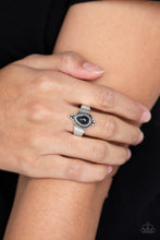 Load image into Gallery viewer, Paparazzi Accessories  - Mineral Minimalist - Black Ring
