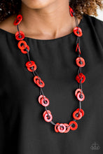 Load image into Gallery viewer, Paparazzi Accessories - Waikiki Winds - Red Necklace
