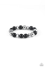 Load image into Gallery viewer, Paparazzi Accessories - Very VIP - Black Bracelet
