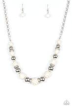 Load image into Gallery viewer, Paparazzi Accessories - The Ruling Class - White Necklace
