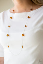 Load image into Gallery viewer, Paparazzi Accessories - Champagne On The Rocks - Brown Necklace
