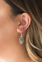 Load image into Gallery viewer, Paparazzi Accessories  - Distance Pasture - Silver Earrings

