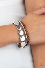 Load image into Gallery viewer, Paparazzi Accessories - Beyond The Basics - Brown Bracelet
