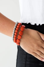 Load image into Gallery viewer, Paparazzi Accessories - Color Venture - Orange Bracelet
