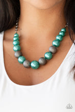 Load image into Gallery viewer, Paparazzi Accessories  - Color Me CEO - Green Necklace
