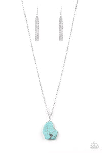 Paparazzi Accessories  - We Will, We Will Rock You - Turquoise  (Blue) Necklace