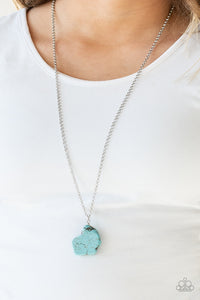 Paparazzi Accessories  - We Will, We Will Rock You - Turquoise  (Blue) Necklace