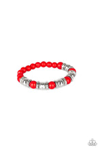 Load image into Gallery viewer, Paparazzi Accessories - Across The Mesa - Red Bracelet
