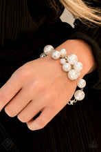 Load image into Gallery viewer, Paparazzi Accessories - Girls In Pearls - White (Pearls) Bracelet

