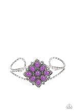 Load image into Gallery viewer, Paparazzi Accessories - Happily Ever Applique - Purple Bracelet
