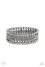 Load image into Gallery viewer, Paparazzi Accessories  - Rustic Rhythm - Silver Bracelet
