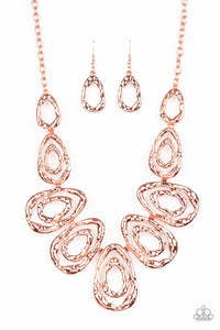 Paparazzi Accessories - Terra Couture - Copper Necklace