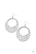 Load image into Gallery viewer, Paparazzi Accessories - Urban Lineup - Silver Earrings
