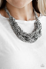 Load image into Gallery viewer, Paparazzi Accessories - City Catwalk - Silver Necklace
