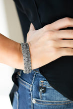 Load image into Gallery viewer, Paparazzi Accessories - Modern Magnificence - Silver Bracelet
