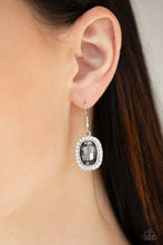Load image into Gallery viewer, Paparazzi Accessories - The Modern Monroe - Silver (Bling) Earrings
