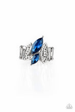Load image into Gallery viewer, Paparazzi Accessories  - Stay Sassy - Blue Ring
