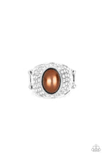 Load image into Gallery viewer, Paparazzi Accessories  - Glittering Go-Getter - Brown Ring

