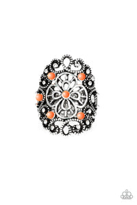 Paparazzi Accessories - Floral Fancies - Orange Ring