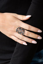 Load image into Gallery viewer, Paparazzi Accessories - Floral Fancies - Orange Ring
