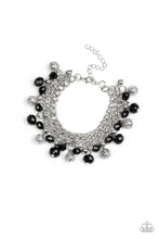 Load image into Gallery viewer, Paparazzi Accessories - The Party Planner - Black Bracelet
