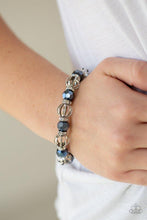Load image into Gallery viewer, Paparazzi Accessories - Metro Squad - Blue Bracelet
