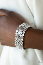 Load image into Gallery viewer, Paparazzi Accessories - Scattered Starlight - Silver Bracelet
