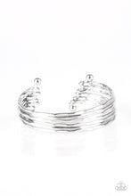 Load image into Gallery viewer, Paparazzi Accessories - Timelessly Textured - Silver Bracelet
