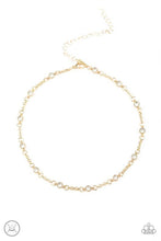 Load image into Gallery viewer, Paparazzi Accessories - Stunningly Stunning - Gold Choker Necklace
